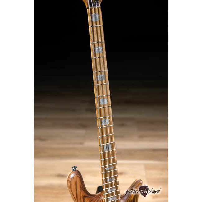 Spector Euro 4 RST Zebrawood Bass Guitar – Natural Matte