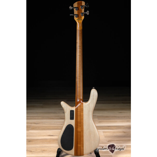 Spector Euro 4 RST Zebrawood Bass Guitar – Natural Matte