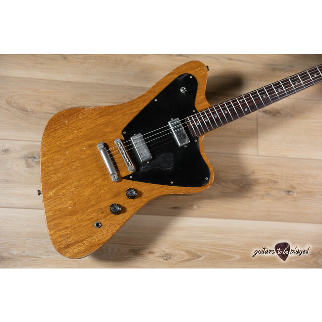 Fano PX6 Alt de Facto Korina Set Neck Lollar Firebird/Mini HB – Vintage Amber