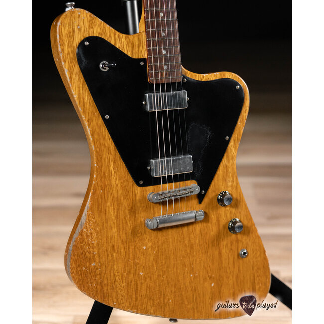 Fano PX6 Alt de Facto Korina Set Neck Lollar Firebird/Mini HB – Vintage Amber