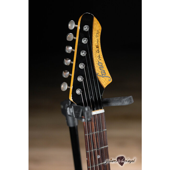 Fano PX6 Alt de Facto Korina Set Neck Lollar Firebird/Mini HB – Vintage Amber