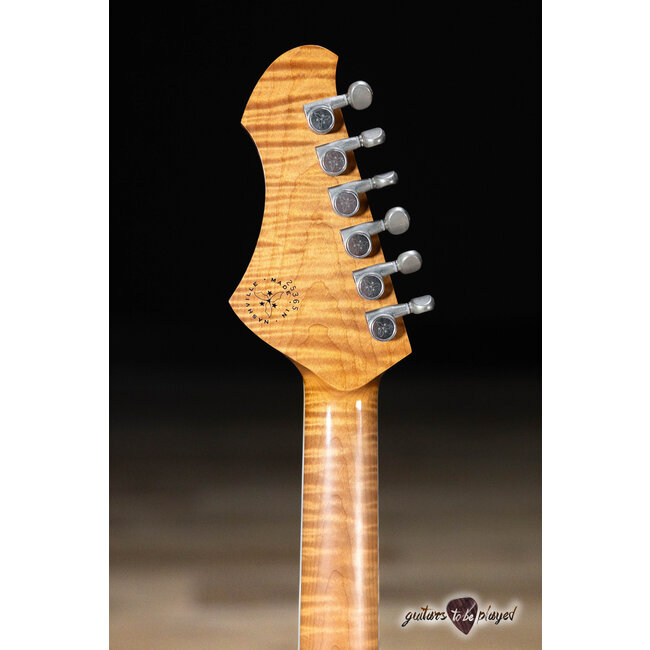 Novo Custom Serus J Guitar w/ Lollar Firebirds (GTBP LTD) – Lake Placid Sparkle