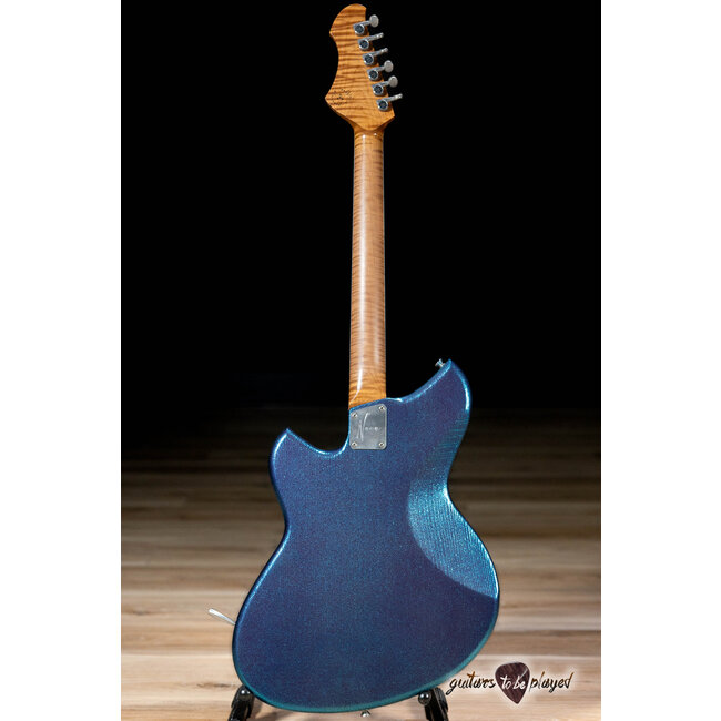 Novo Custom Serus J Guitar w/ Lollar Firebirds (GTBP LTD) – Lake Placid Sparkle