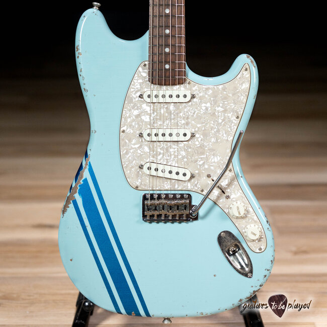 Fano MG6 Alt de Facto SSS Lollar Special S Guitar w/ Case – Sonic Blue