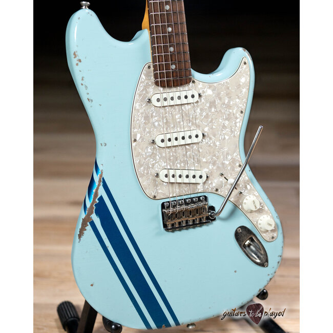 Fano MG6 Alt de Facto SSS Lollar Special S Guitar w/ Case – Sonic Blue