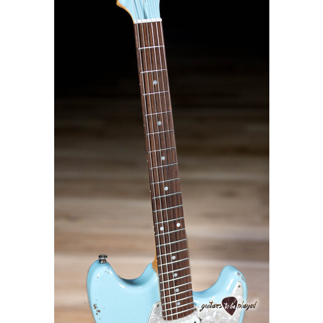 Fano MG6 Alt de Facto SSS Lollar Special S Guitar w/ Case – Sonic Blue