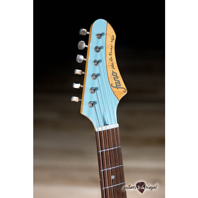 Fano MG6 Alt de Facto SSS Lollar Special S Guitar w/ Case – Sonic Blue