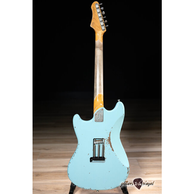 Fano MG6 Alt de Facto SSS Lollar Special S Guitar w/ Case – Sonic Blue