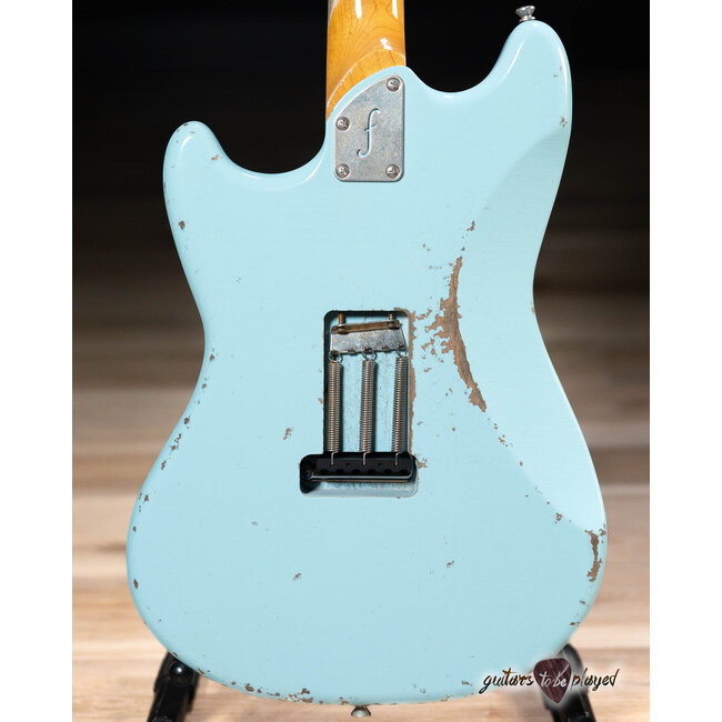 Fano MG6 Alt de Facto SSS Lollar Special S Guitar w/ Case – Sonic Blue