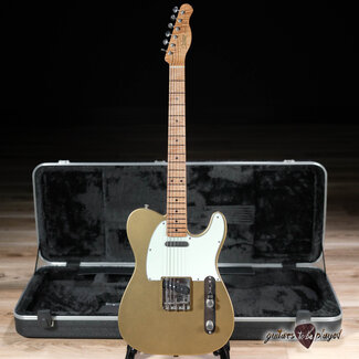 Xotic Xotic XTC-1 Alder T-Style w/ Roasted Flame Maple Neck & Rosewood – Aztec Gold