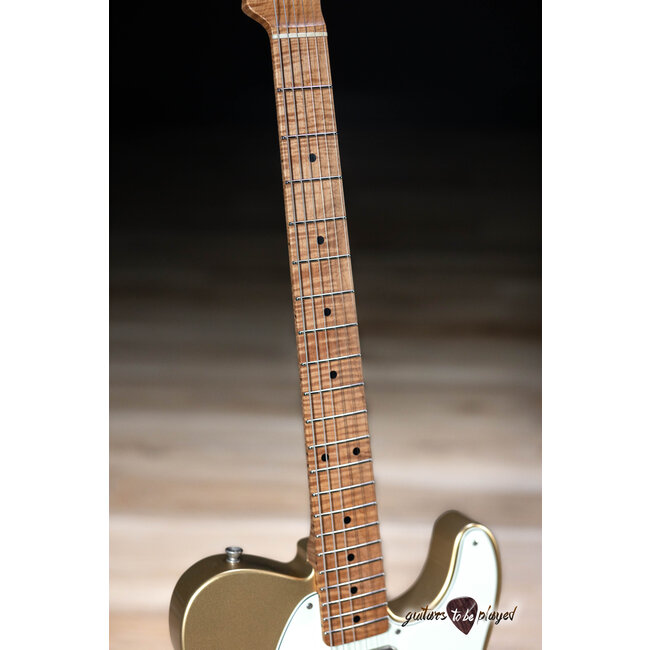 Xotic XTC-1 Alder T-Style w/ Roasted Flame Maple Neck & Rosewood – Aztec Gold