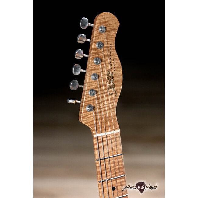 Xotic XTC-1 Alder T-Style w/ Roasted Flame Maple Neck & Rosewood – Aztec Gold