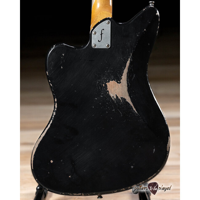 Fano JM6 Alt de Facto Mahogany Lollar Staple P-90 & Imperial w/ Case –Bull Black