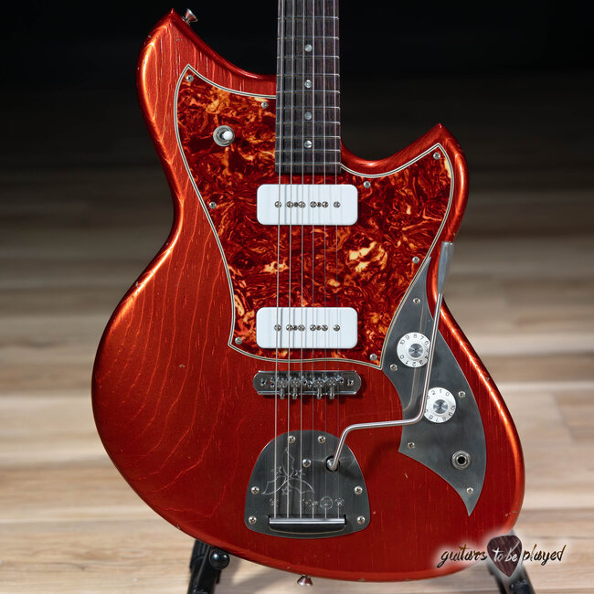Novo Custom Serus J Guitar w/ Fralin P-90s – Candy Apple Red