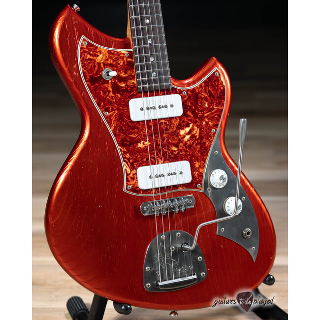 Novo Custom Serus J Guitar w/ Fralin P-90s – Candy Apple Red