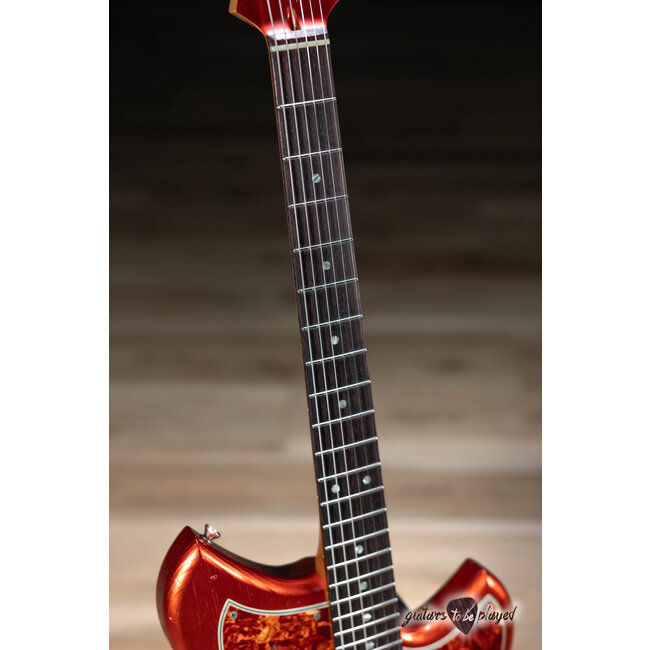 Novo Custom Serus J Guitar w/ Fralin P-90s – Candy Apple Red
