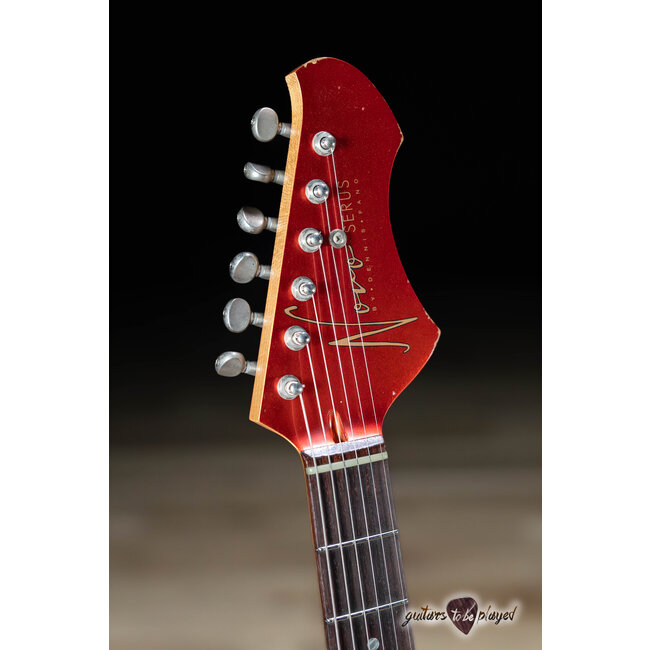 Novo Custom Serus J Guitar w/ Fralin P-90s – Candy Apple Red