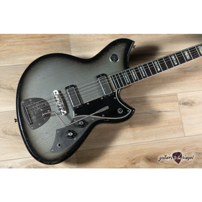 Novo Custom Serus J Baritone Guitar w/ Lollar Mini Broilers – Inca Silver Burst