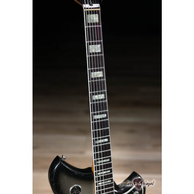 Novo Custom Serus J Baritone Guitar w/ Lollar Mini Broilers – Inca Silver Burst