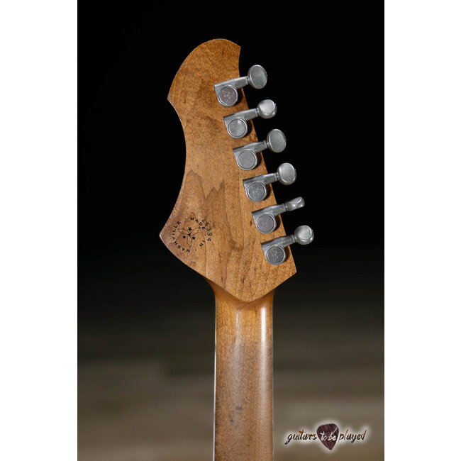 Novo Custom Serus J Baritone Guitar w/ Lollar Mini Broilers – Inca Silver Burst