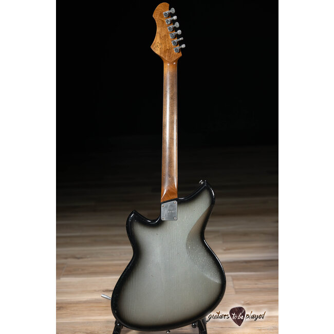 Novo Custom Serus J Baritone Guitar w/ Lollar Mini Broilers – Inca Silver Burst