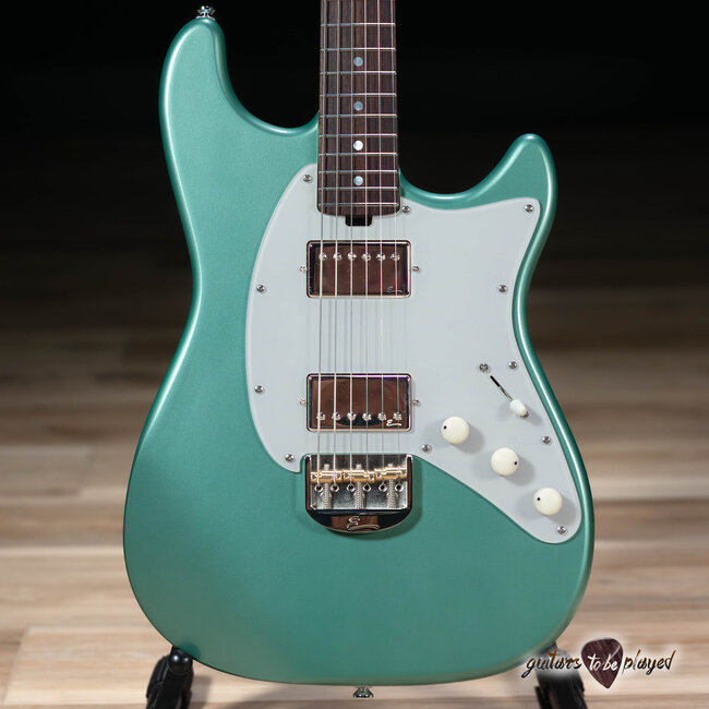 Elliott Warhawk HH Electric Guitar w/ Hardtail – Inverness Green