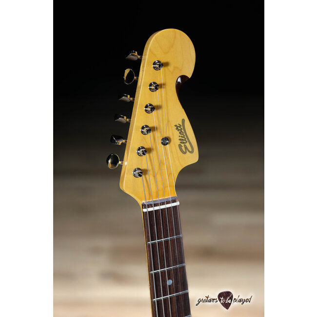 Elliott Warhawk HH Electric Guitar w/ Hardtail – Inverness Green