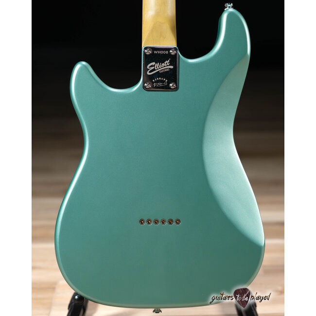 Elliott Warhawk HH Electric Guitar w/ Hardtail – Inverness Green
