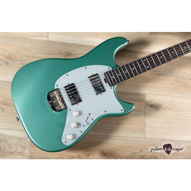 Elliott Warhawk HH Electric Guitar w/ Hardtail – Inverness Green