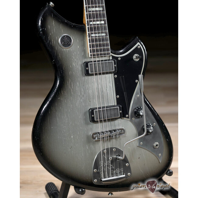 Novo Custom Serus J Baritone Guitar w/ Lollar Mini Broilers – Inca Silver Burst