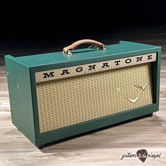 Magnatone Magnatone Panoramic Stereo 12+12W Reverb/Vibrato Tube Head – Dark Green* (Demo)