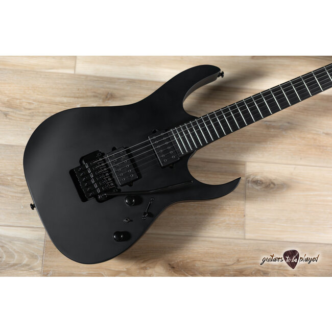 Ibanez RGRB620 RG Iron Label Tremolo Guitar – Black Flat