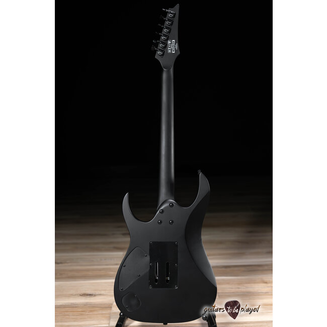 Ibanez RGRB620 RG Iron Label Tremolo Guitar – Black Flat