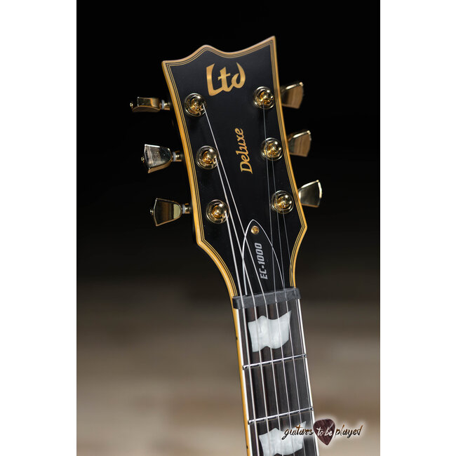 ESP LTD EC-1000 EMG Electric Guitar – Vintage Black