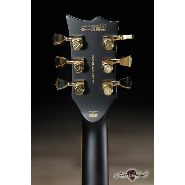 ESP LTD EC-1000 EMG Electric Guitar – Vintage Black