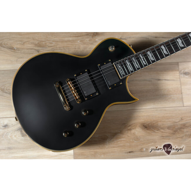 ESP LTD EC-1000 EMG Electric Guitar – Vintage Black