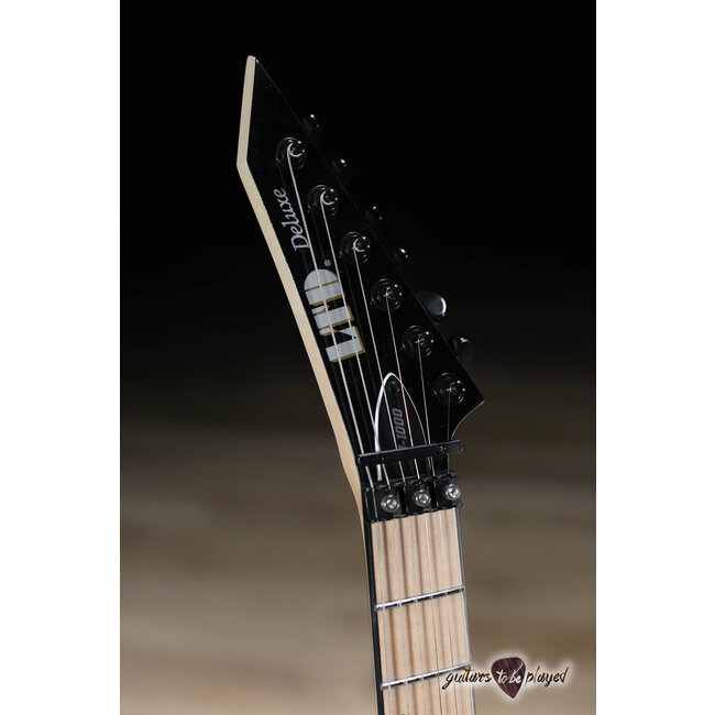 ESP LTD M-1000 Maple Neck Floyd Rose Fishman Fluence Guitar – Black