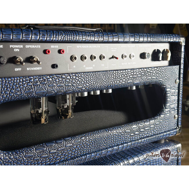 Amplified Nation Phoenix Fury 50W Head & 212 Cab – Blue Croc