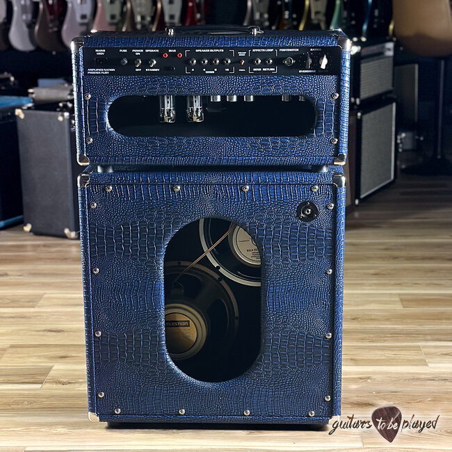 Amplified Nation Phoenix Fury 50W Head & 212 Cab – Blue Croc