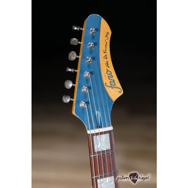 Fano JM6 Alt de Facto Lambertones Cremas w/ Descendant Vibrato & Bag–Pelham Blue