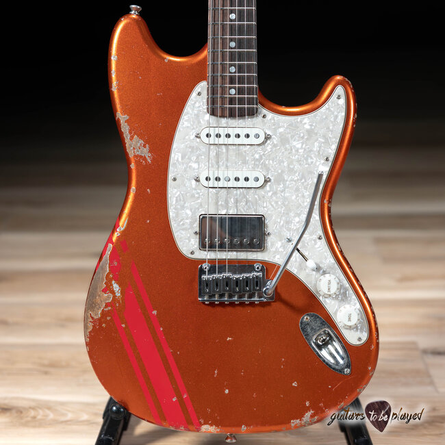 Fano MG6 Alt de Facto Suhr V60LP/Thornbucker w/ S-Style Trem –Candy Apple Orange