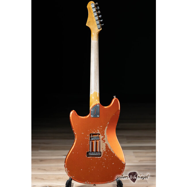 Fano MG6 Alt de Facto Suhr V60LP/Thornbucker w/ S-Style Trem –Candy Apple Orange