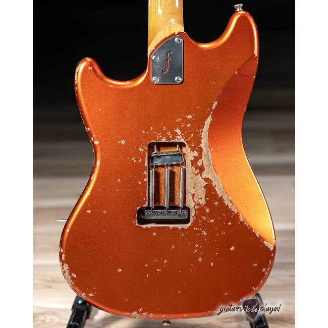Fano MG6 Alt de Facto Suhr V60LP/Thornbucker w/ S-Style Trem –Candy Apple Orange