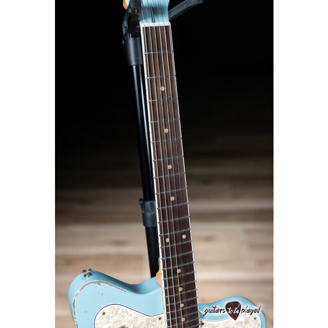 Fano PX6 Alt de Facto Lollar Firebirds & Mini Broiler w/ Bigsby – Sonic Blue