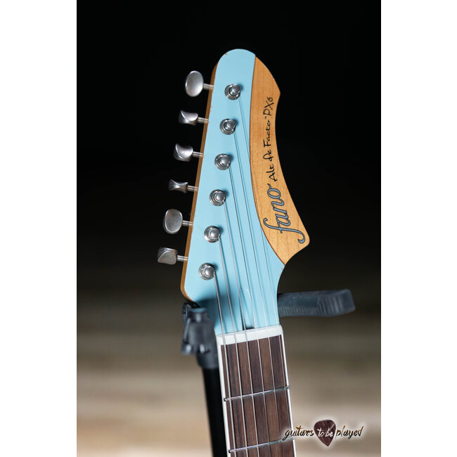 Fano PX6 Alt de Facto Lollar Firebirds & Mini Broiler w/ Bigsby – Sonic Blue