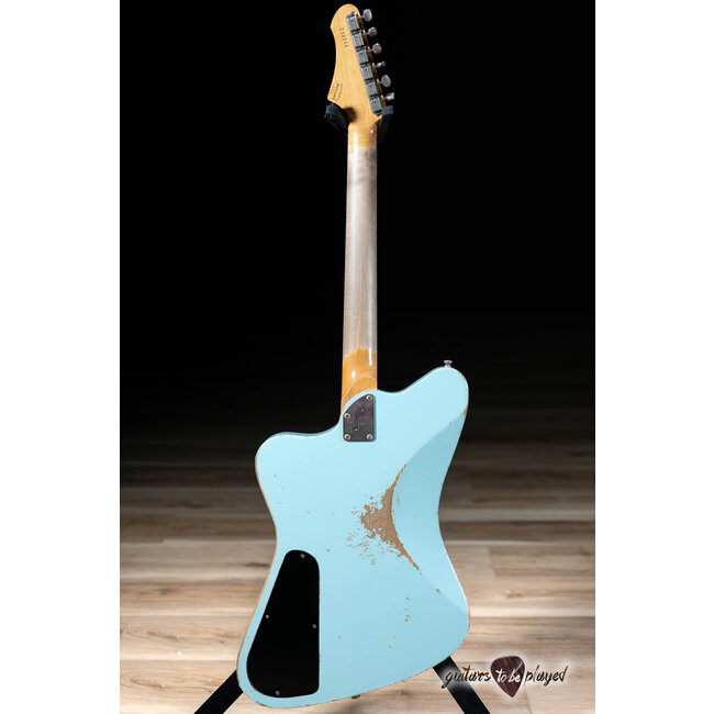 Fano PX6 Alt de Facto Lollar Firebirds & Mini Broiler w/ Bigsby – Sonic Blue