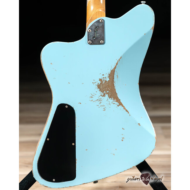 Fano PX6 Alt de Facto Lollar Firebirds & Mini Broiler w/ Bigsby – Sonic Blue