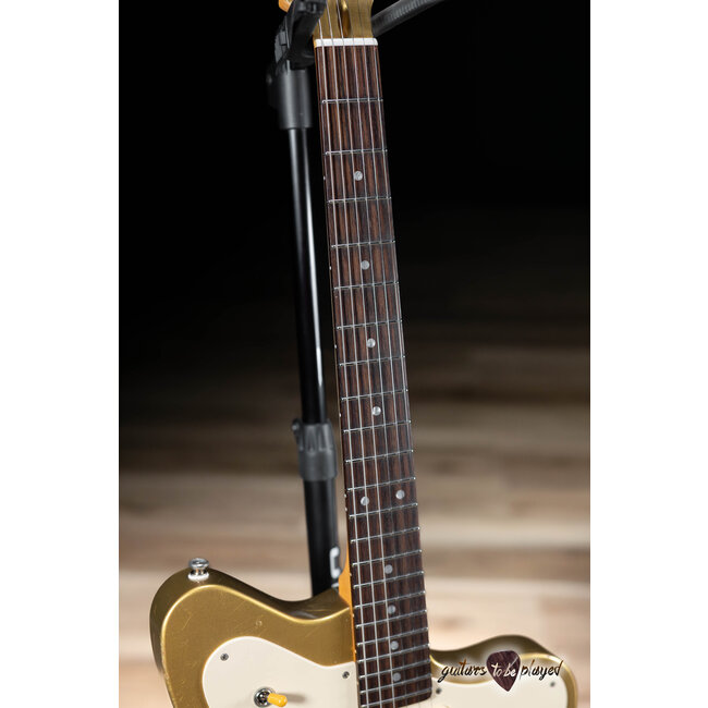 Fano PX6 Alt de Facto Lollar Firebird/P-90 w/ Descendant Vibrato – Gold Top