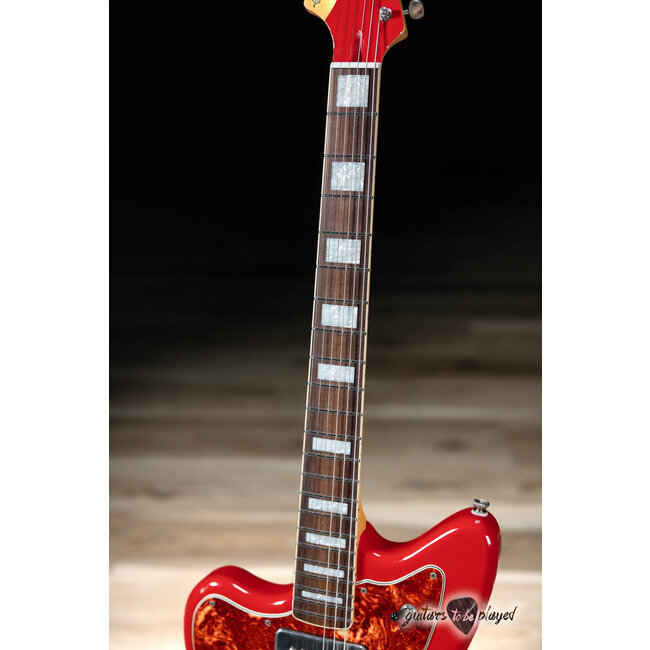Fano JM6 Alt de Facto Left-Handed Lambertones Ristrettos w/ Bigsby – Dakota Red