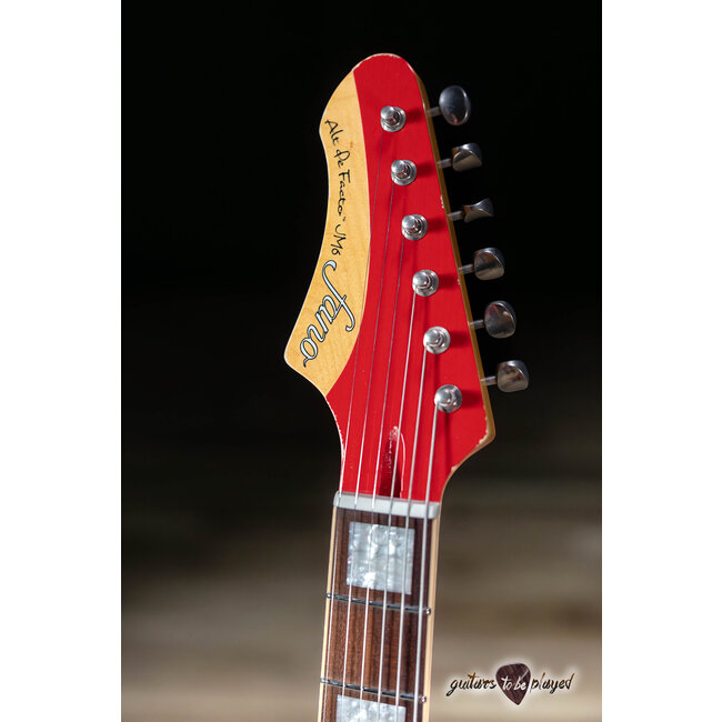 Fano JM6 Alt de Facto Left-Handed Lambertones Ristrettos w/ Bigsby – Dakota Red